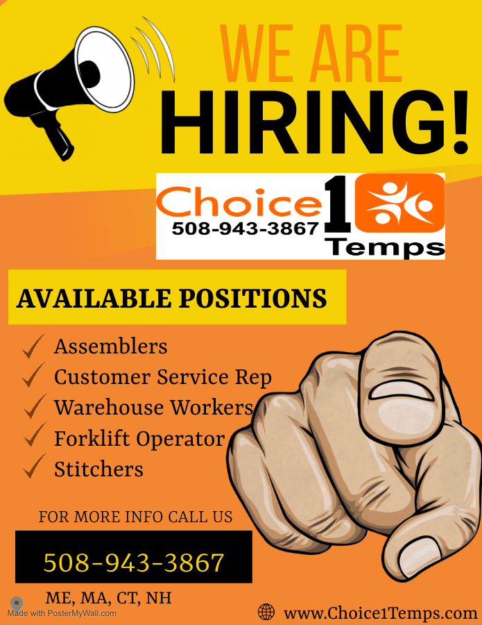 we are hiring flyer 10132021