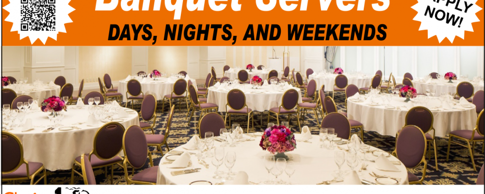 Banquet servers 2022 FB Post