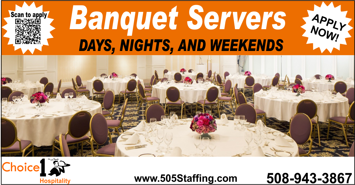 Banquet servers 2022 FB Post