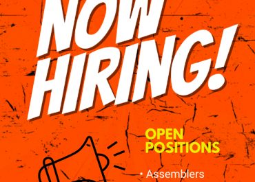 We Are Hiring Banner Made with PosterMyWall